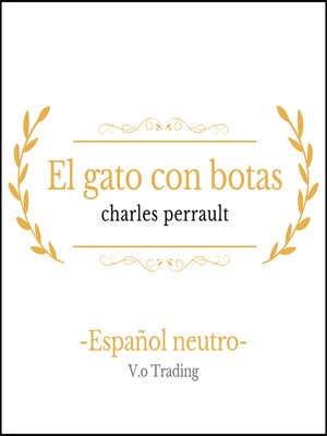 cover image of El gato con botas